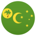 🇨🇨 flag: Cocos (Keeling) Islands display on JoyPixels